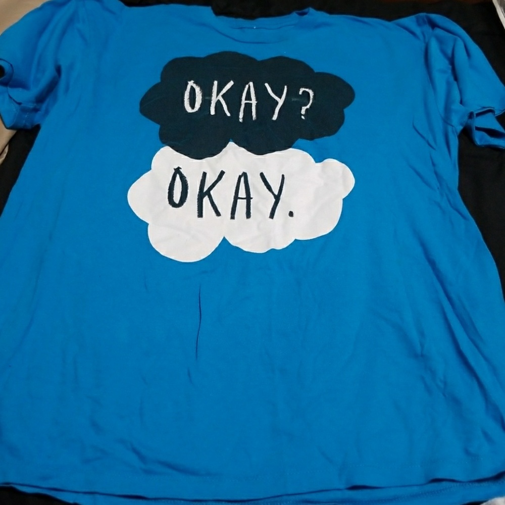 Fault In Our Stars by John Green t-shirt.